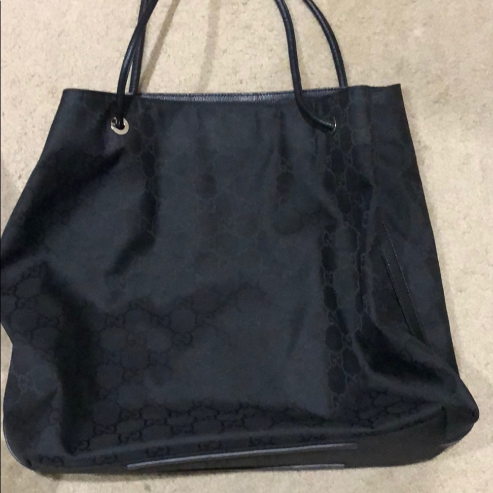 Preloved GUCCI 257271 XL GIFFORD NYLON SHOPPER